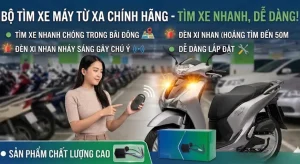 Bộ tìm xe máy từ xa