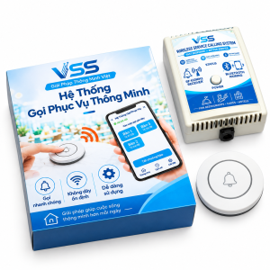 Hệ thống gọi phục vụ Giải Pháp Thông Minh Việt vsmartsol khám phá các ứng dụng IoT giúp tối ưu an ninh