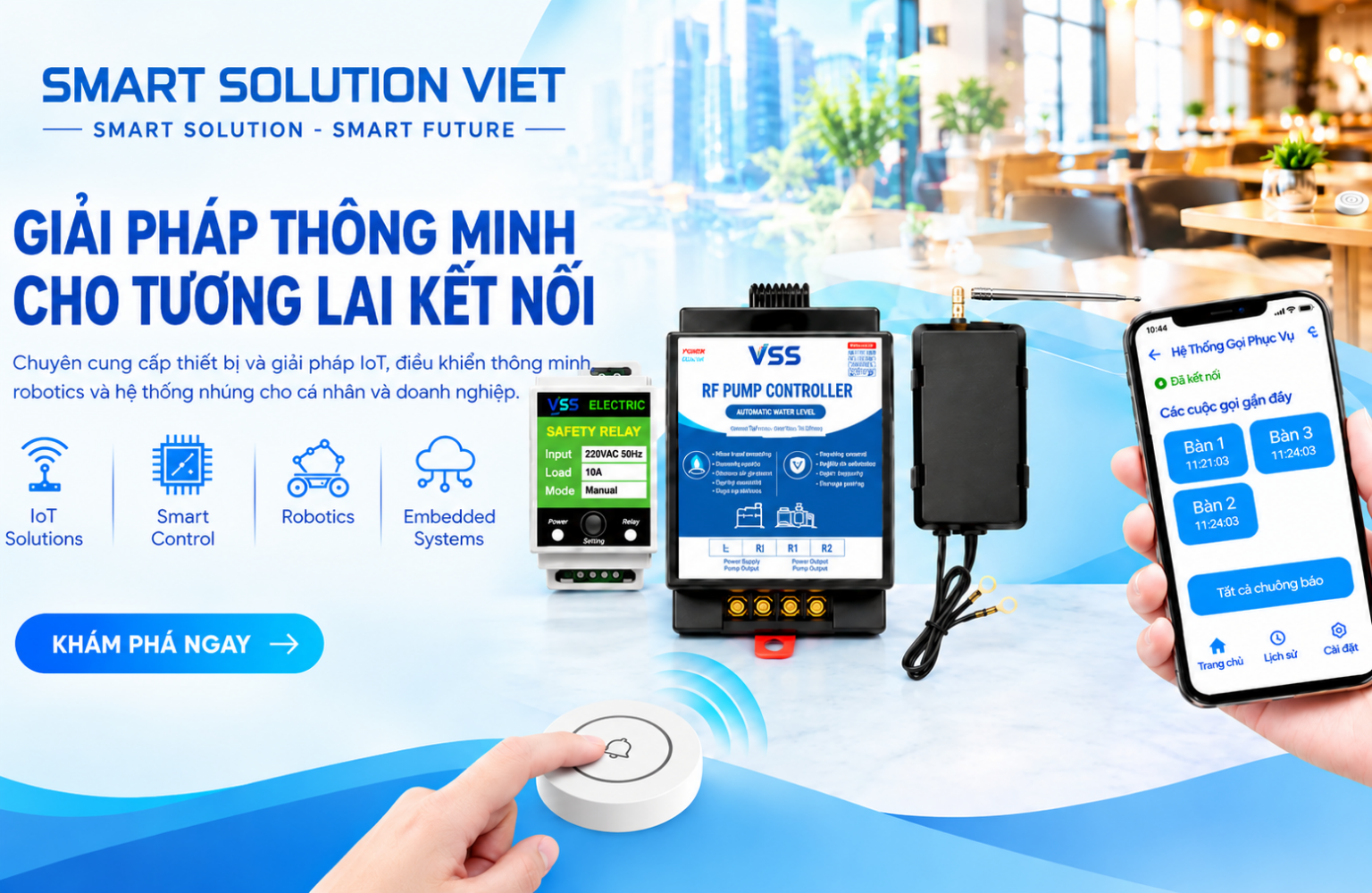 Giải Pháp Thông Minh Việt vsmartsol khám phá các ứng dụng IoT giúp tối ưu an ninh