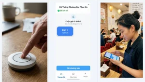 mô hình Hệ Thống Chuông Gọi Phục Vụ